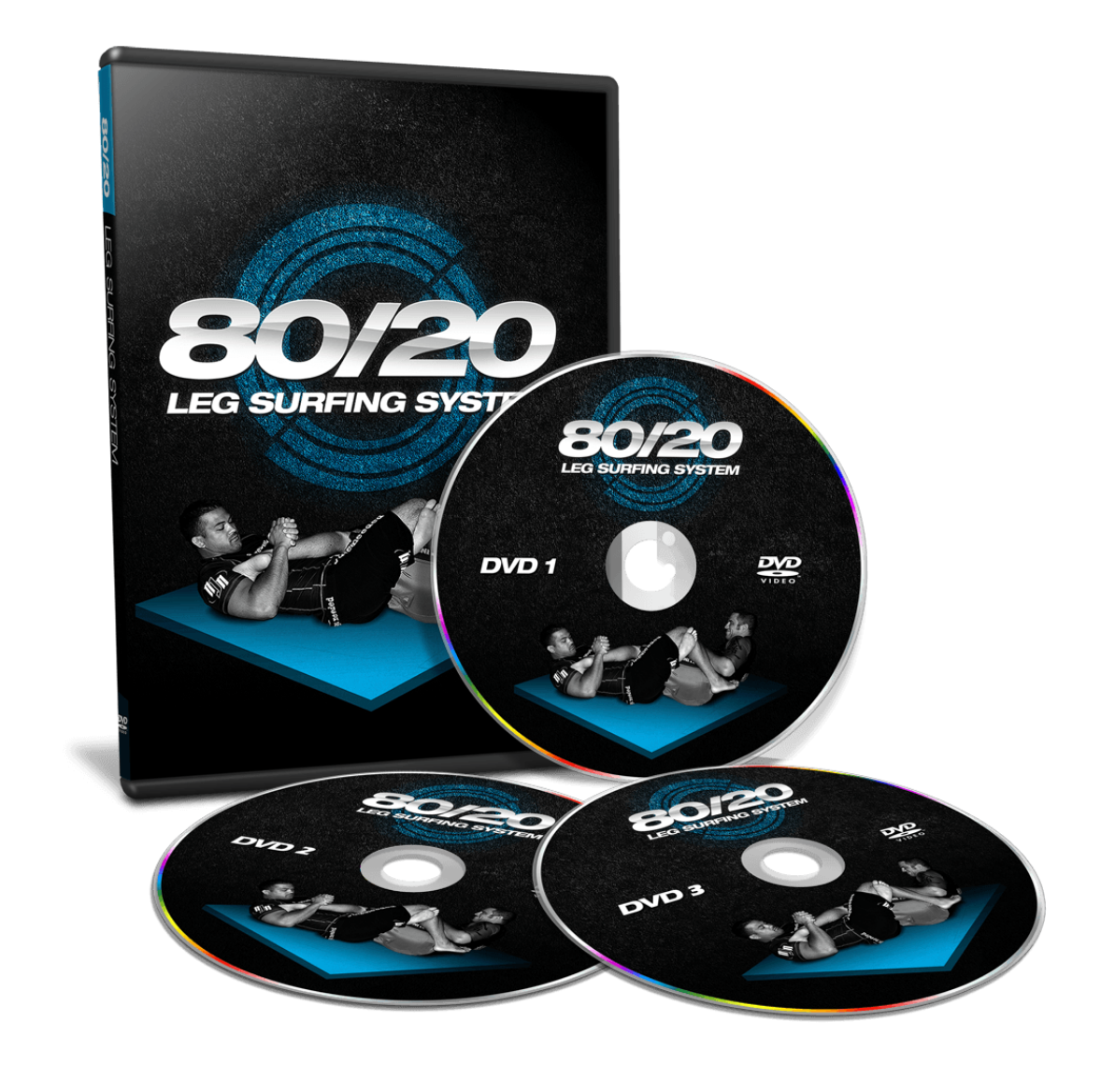 80/20レッグサーフィンシステム　ジョシュ・ヘイデン　3枚組 Josh Hayden's 80/20 Leg Surfing System
