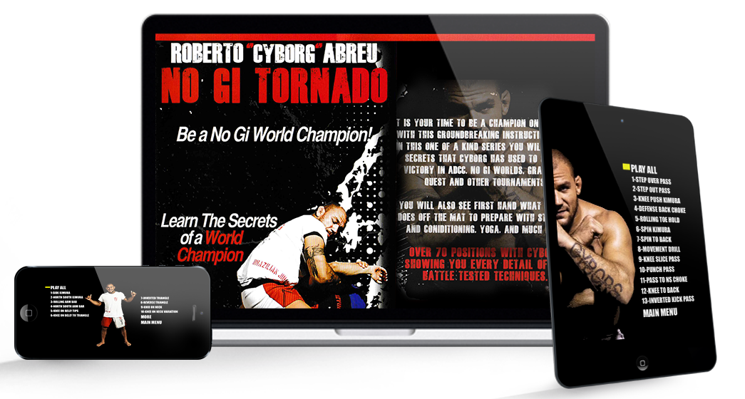 Roberto Cyborg Abreu's Tornado Guard (no gi) (Digital Only)